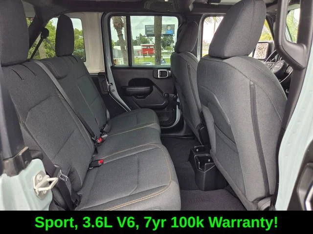 Certified Used 2024 Gray Jeep Sport image 18