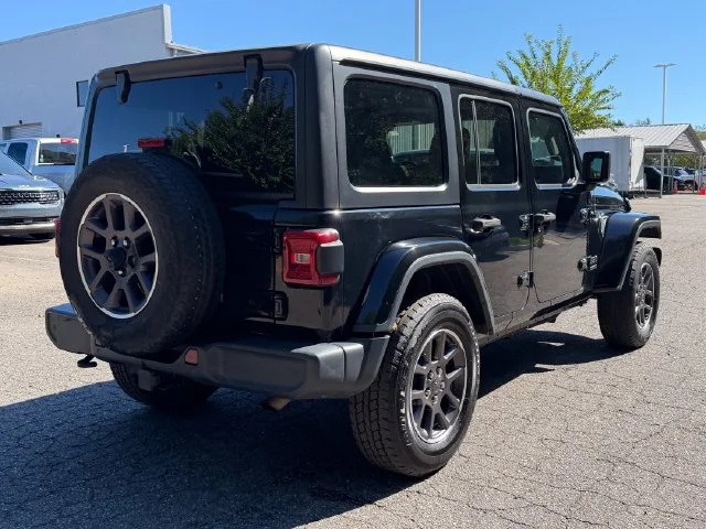 Used 2021 Black Clearcoat Jeep Unlimited Sport image 5