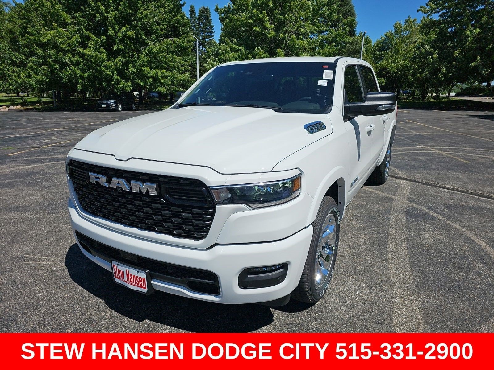 New 2026 Bright White Clearcoat Ram Big Horn image 1