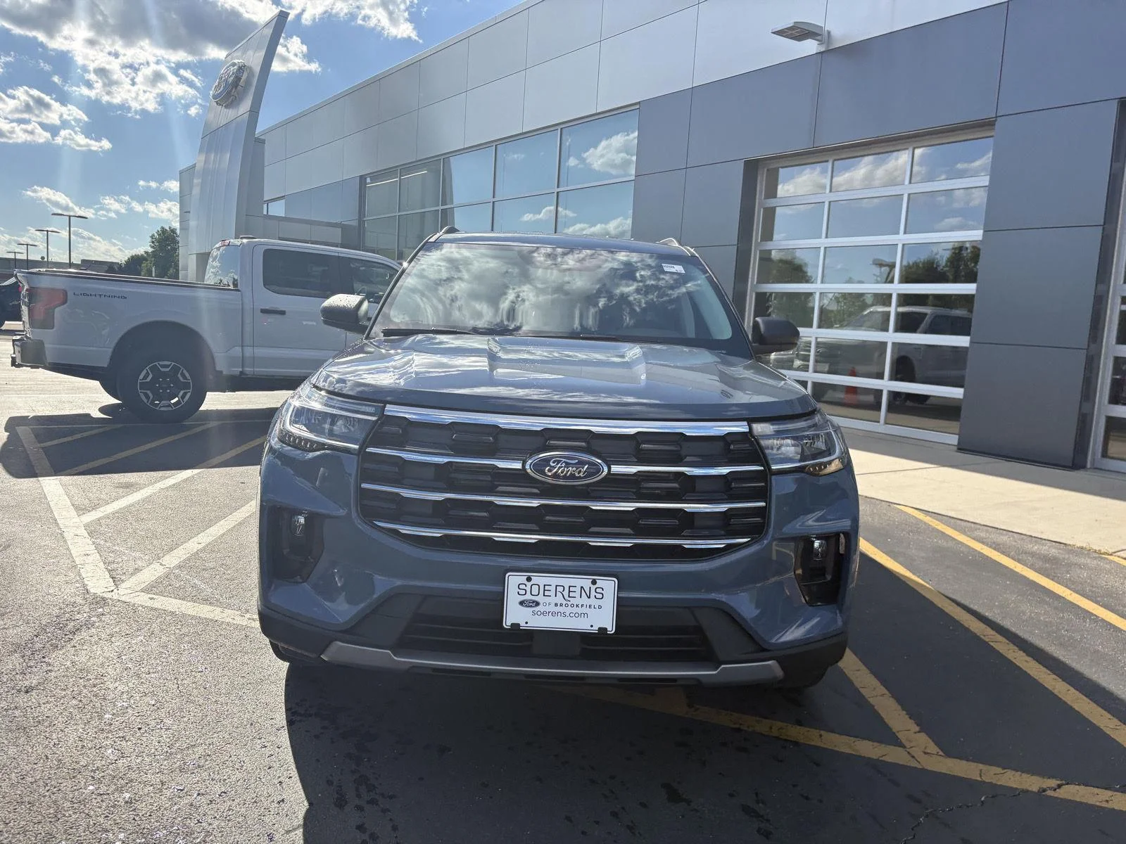 New 2026 Vapor Blue Metallic Ford Active image 2