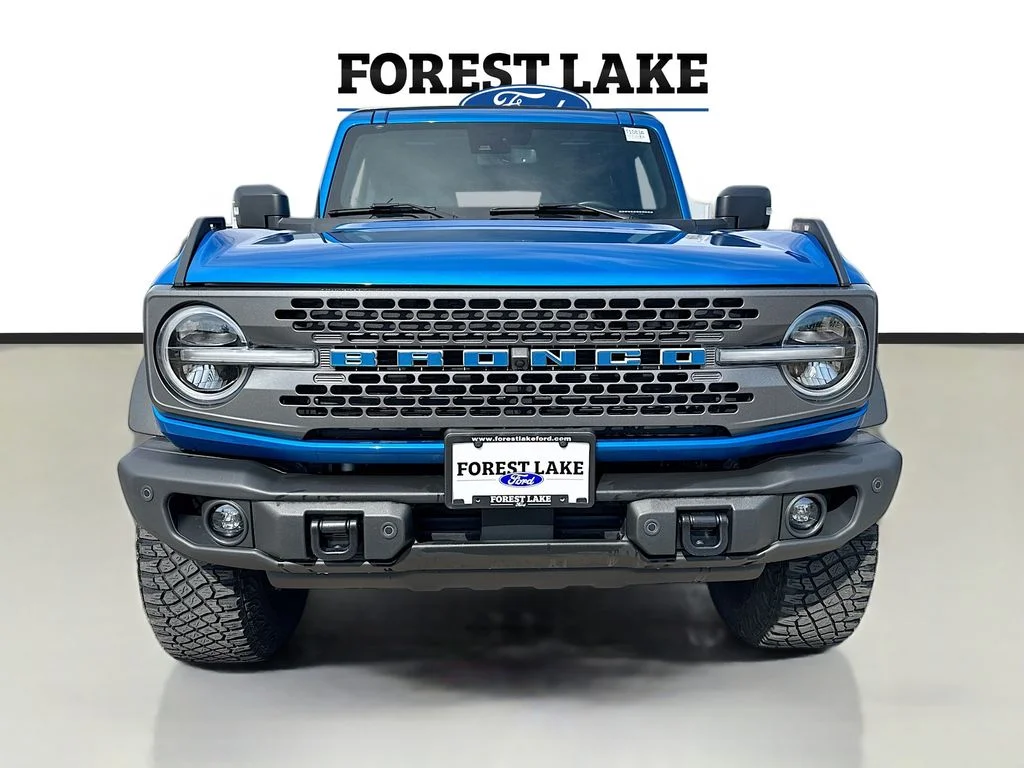 Certified 2022 Ford Bronco 4-Door Badlands with VIN 1FMEE5DH8NLB89728 for sale in Forest Lake, Minnesota