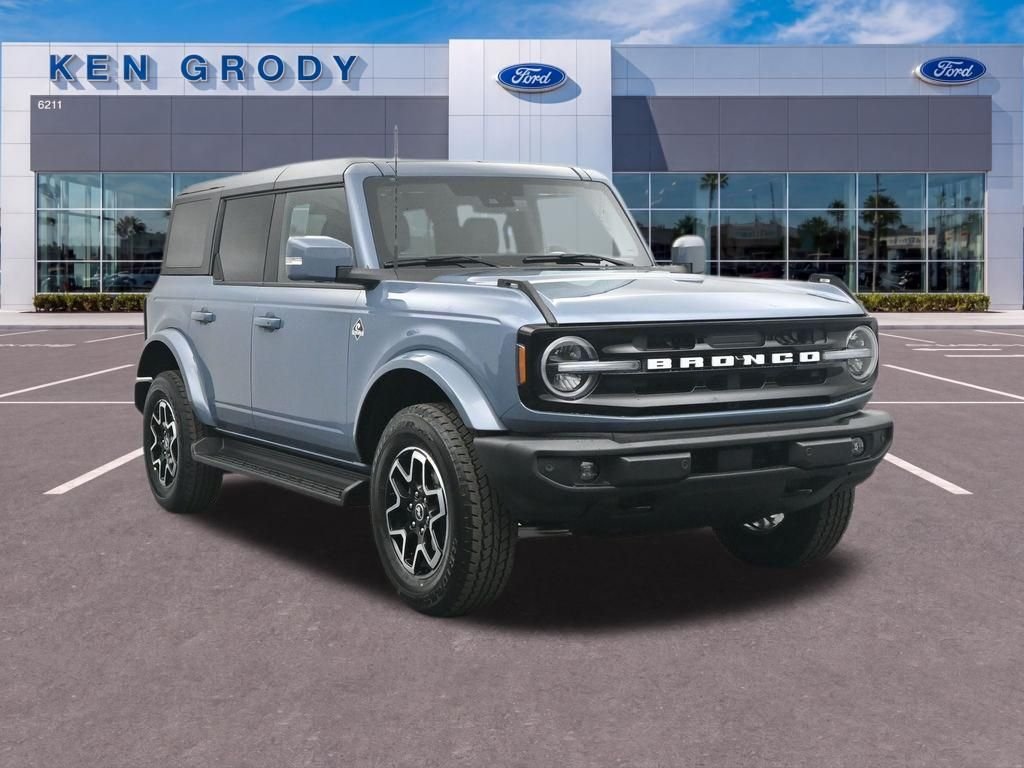 New 2025 Azure Gray Metallic Tri-Coat Ford Outer Banks image 1