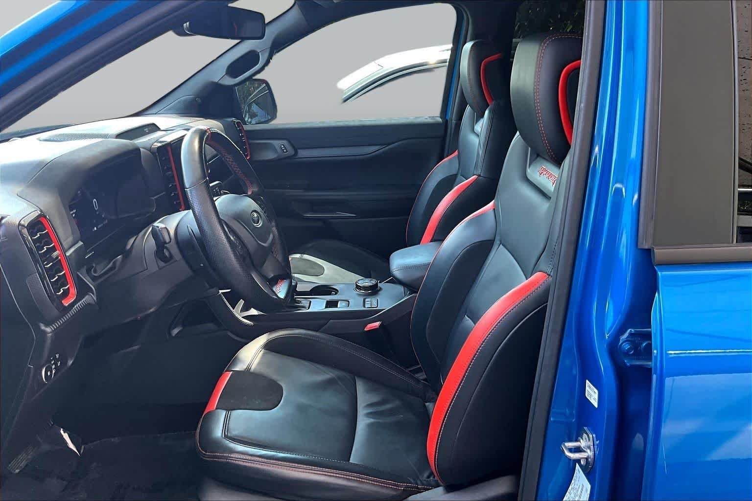 Used 2024 Velocity Blue Metallic Ford Raptor image 9