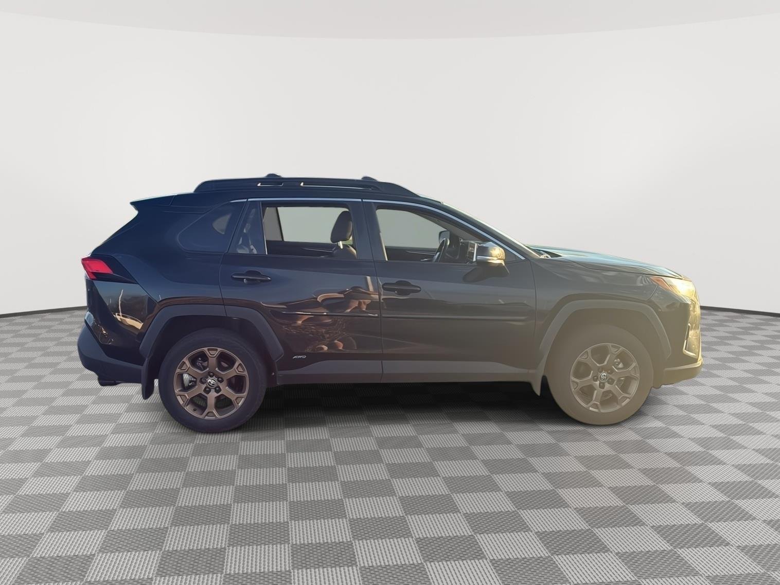 Used 2025 Midnight Black Metallic Toyota Woodland Edition image 11