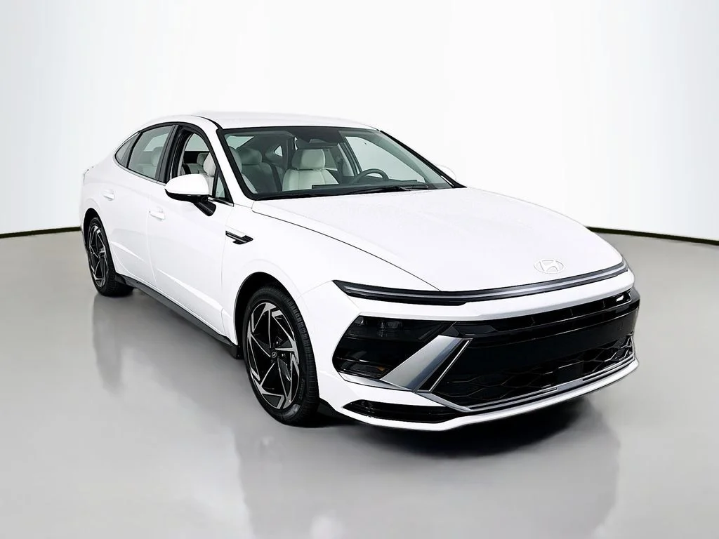 New 2026 Serenity White Hyundai SEL Sport image 1