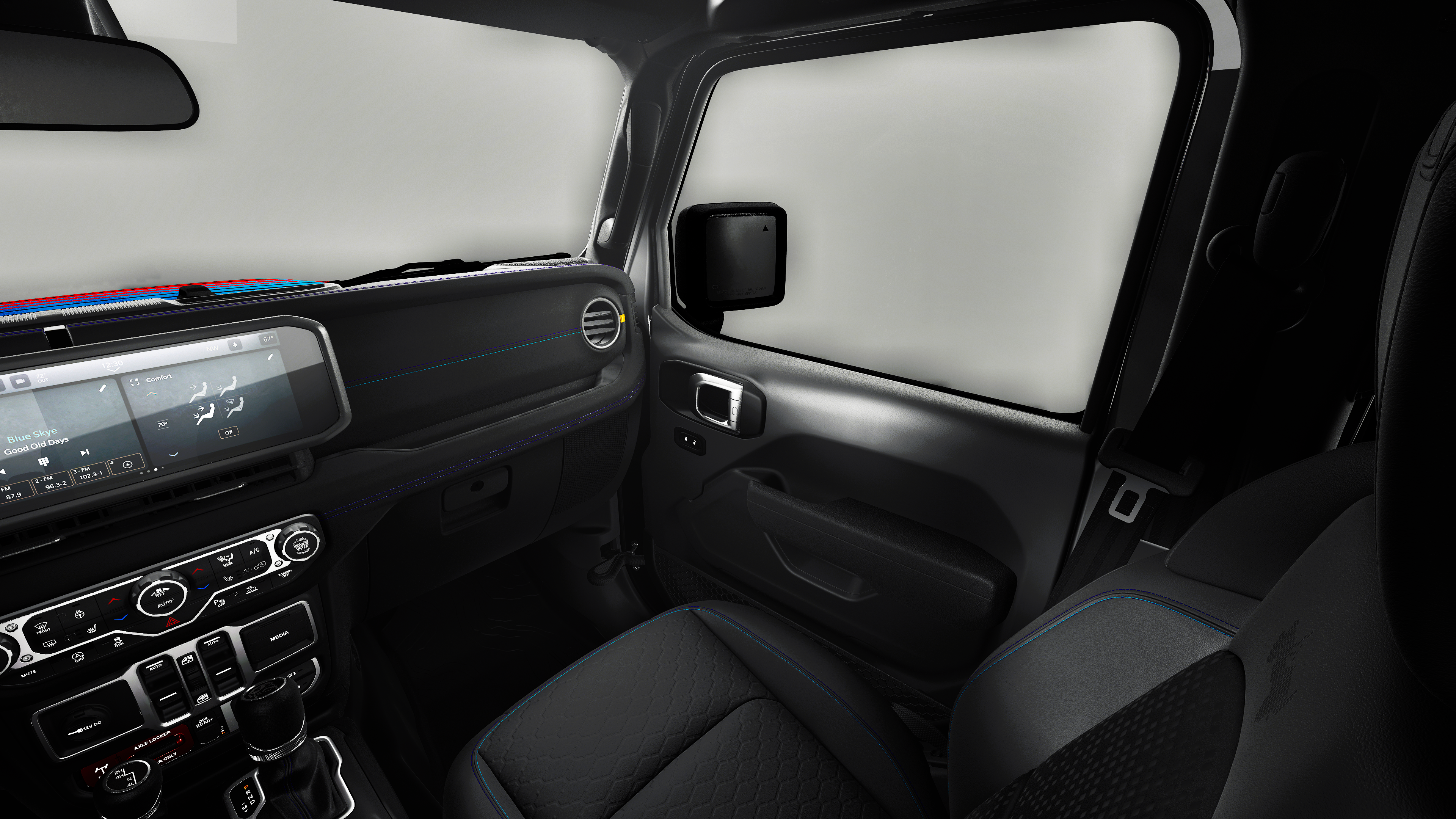 New 2027 Black Clear-Coat Exterior Paint Jeep Rewind image 19