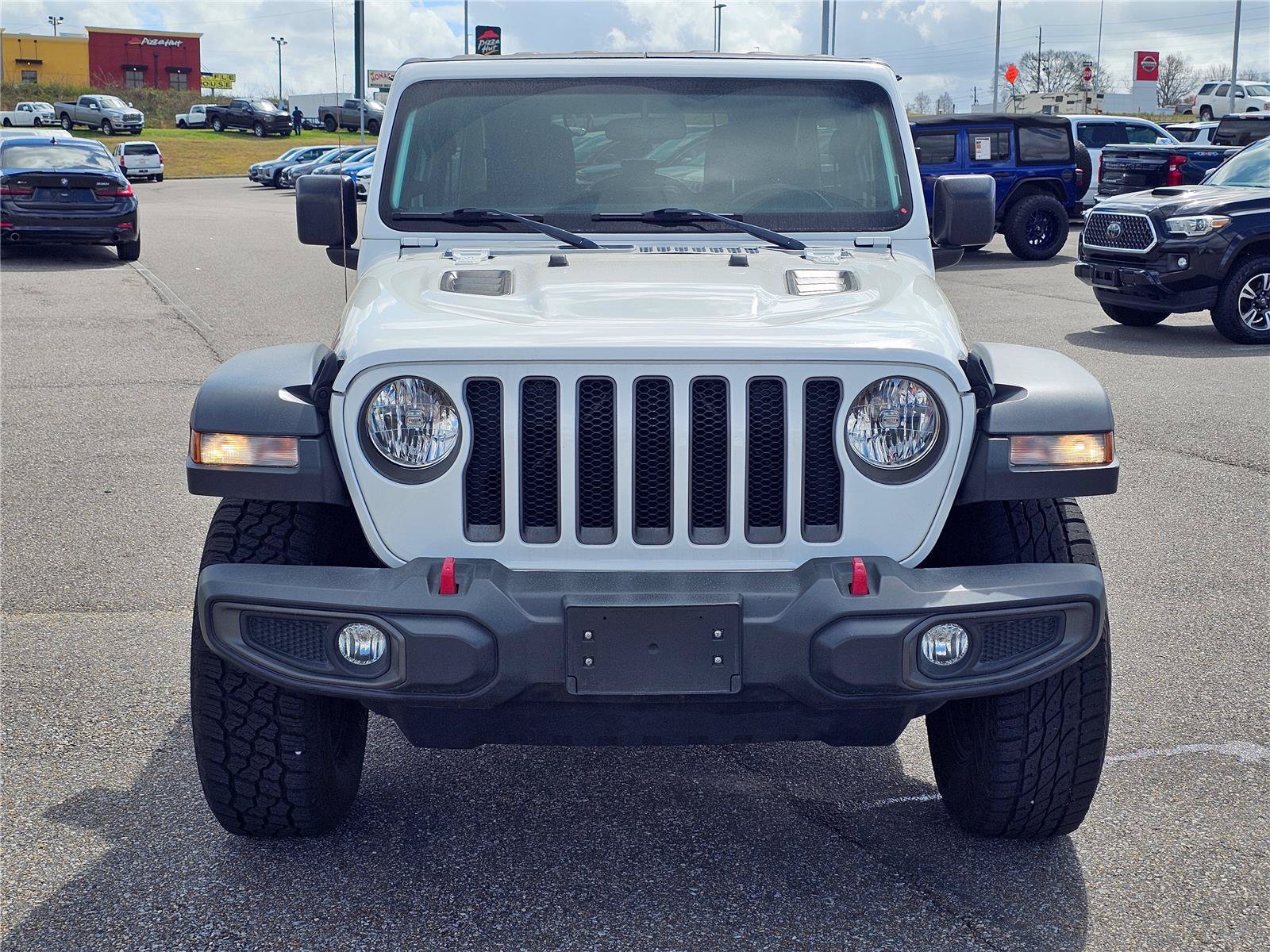 Used 2020 Bright White Clearcoat Jeep Rubicon image 2