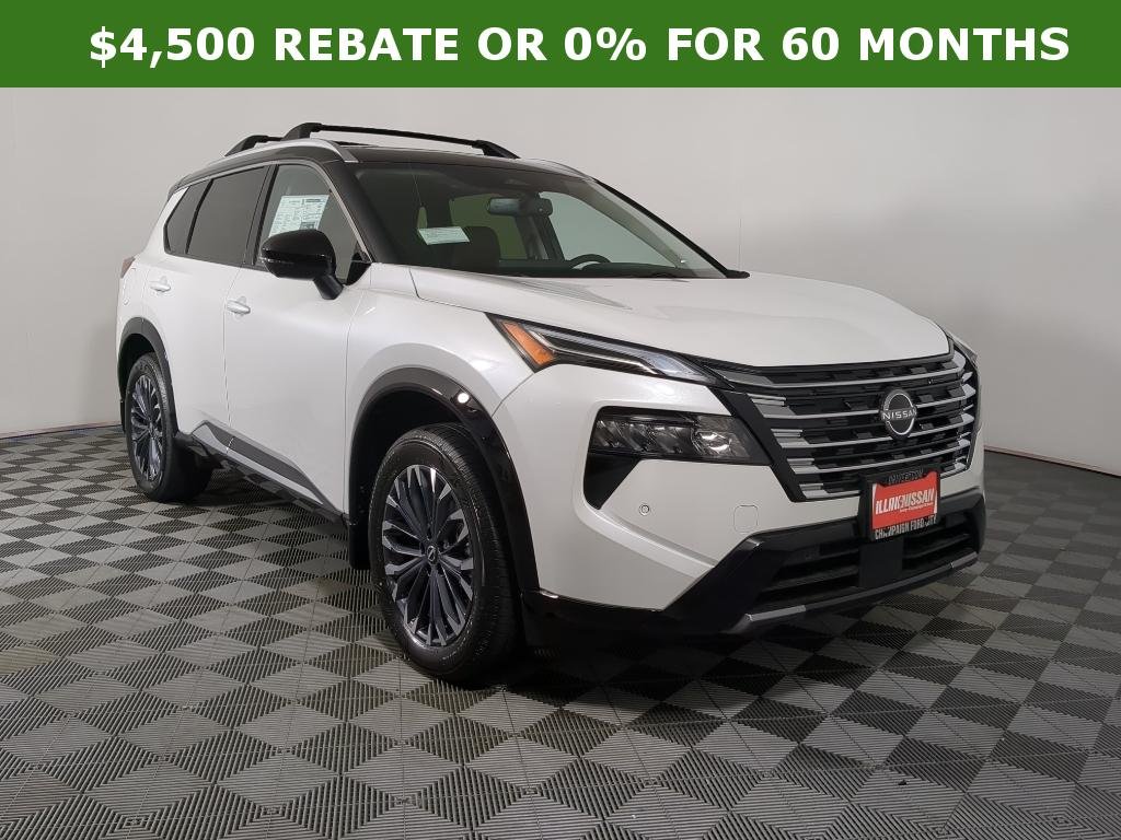 New 2026 Everest White Pearl TriCoat / Super Black Two-tone Nissan Platinum image 1