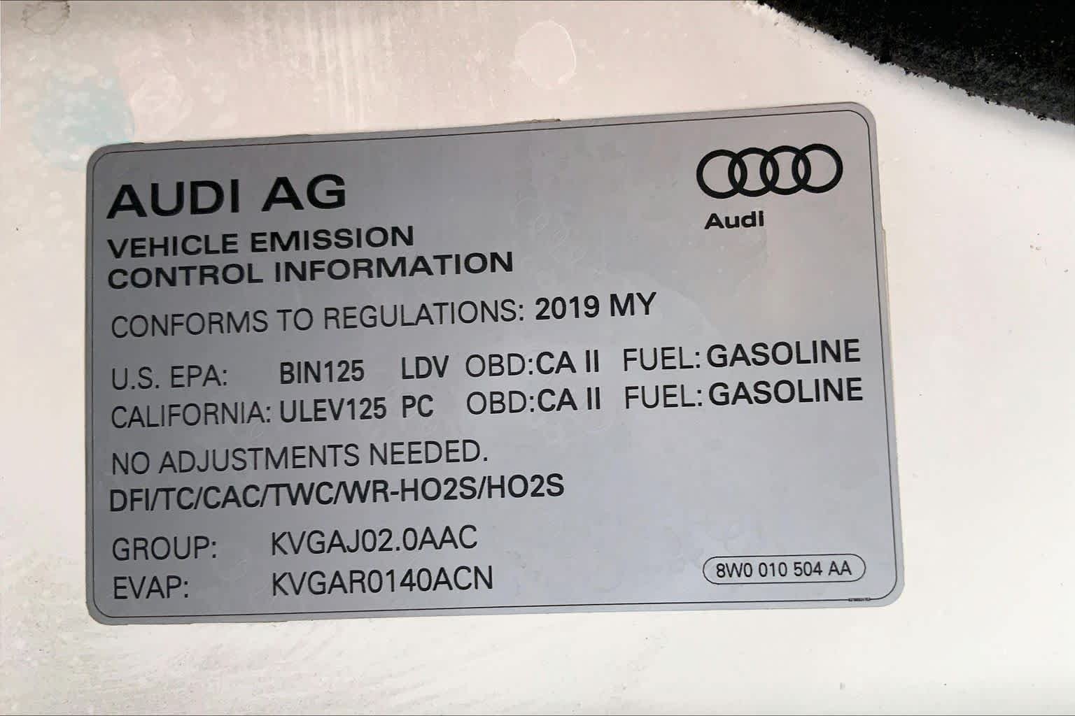 Used 2019 Ibis White Audi Premium image 33