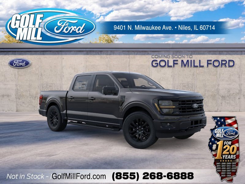 New 2026 Agate Black Metallic Ford XLT image 7