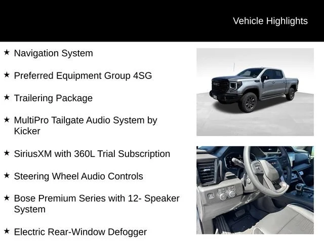New 2026 Sterling Metallic GMC AT4X image 8