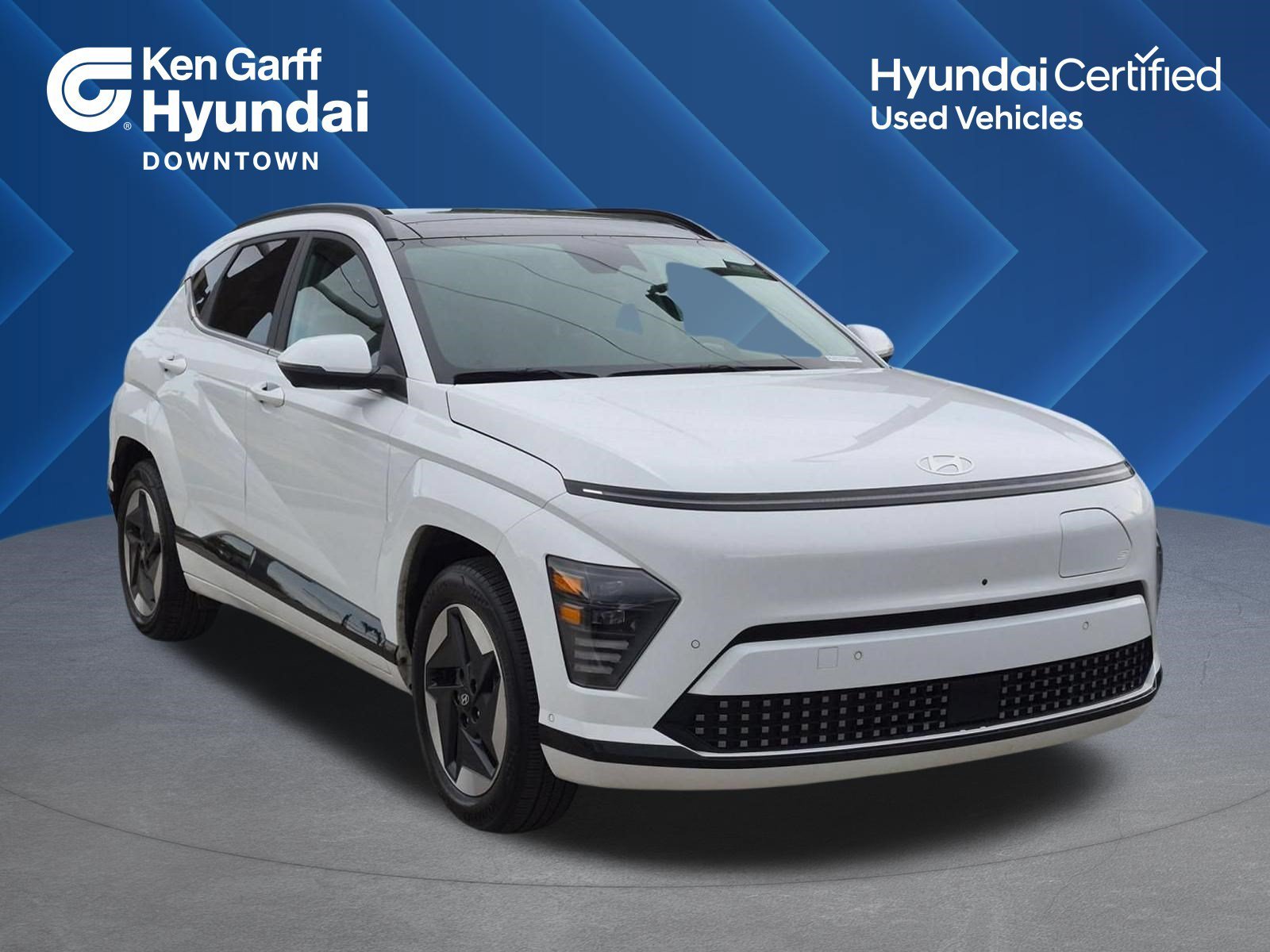 Certified Used 2024 Atlas White Hyundai Limited image 1