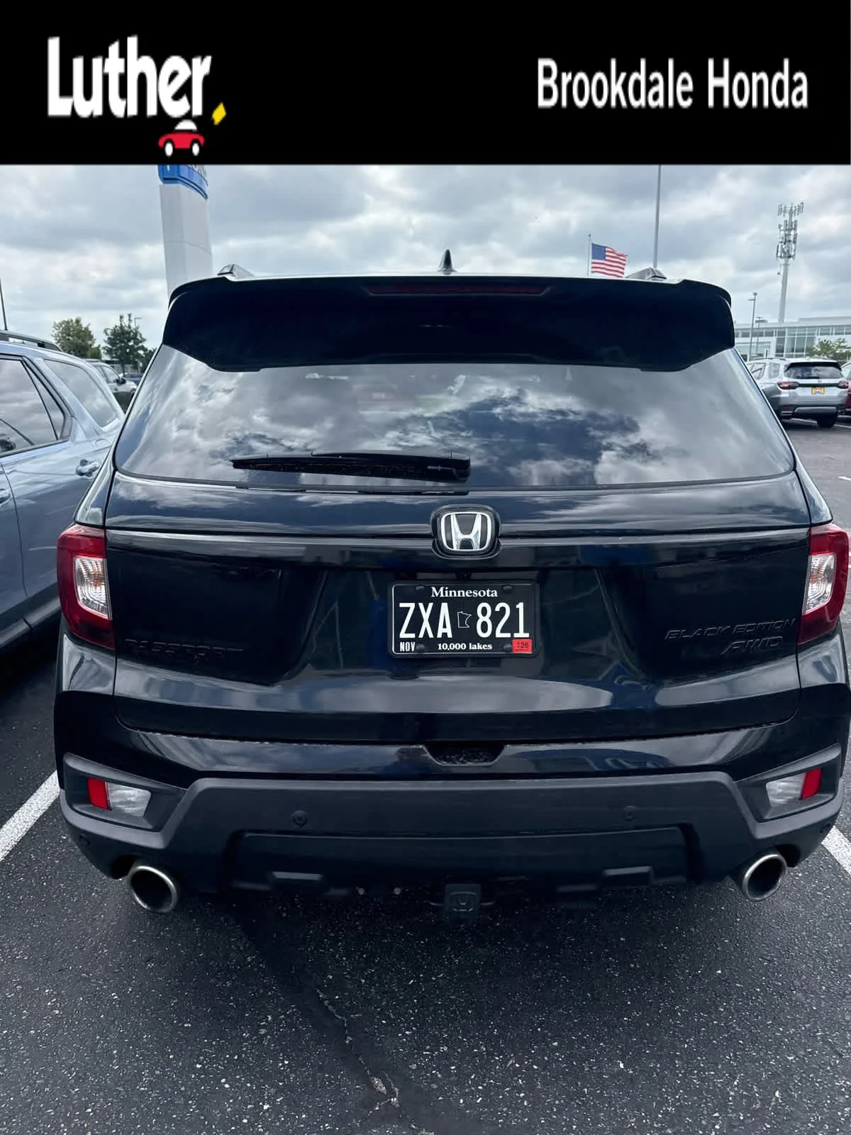 Used 2024 Crystal Black Pearl Honda Black Edition image 1