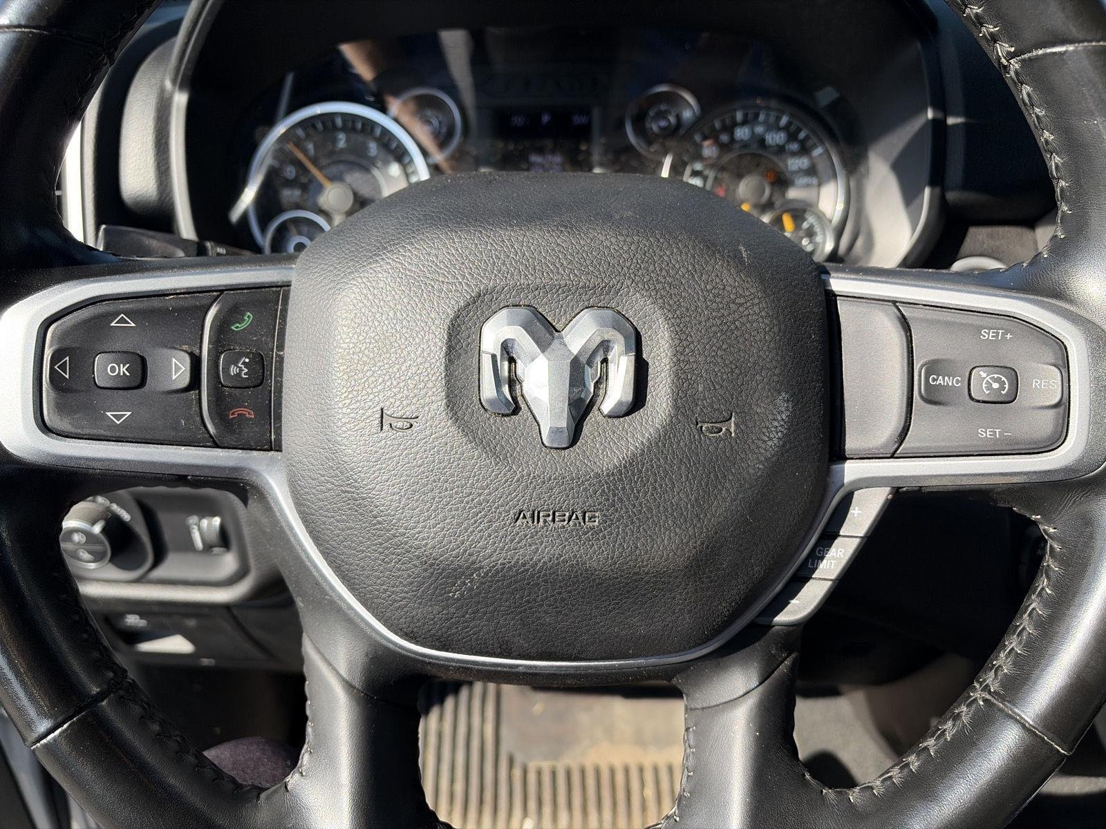 Used 2021 Bright White Clearcoat Ram Big Horn image 12