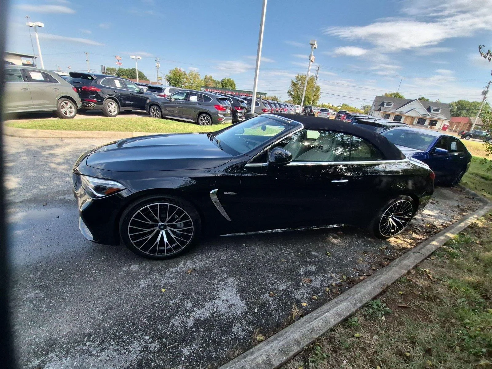 Used 2025 Obsidian Black Metallic Mercedes-Benz AMG® CLE 53 image 2