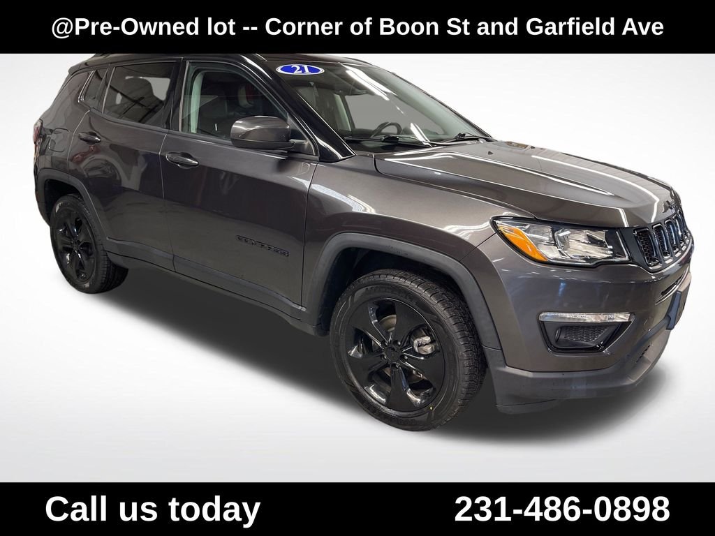 Used 2021 Gray Jeep Latitude image 12