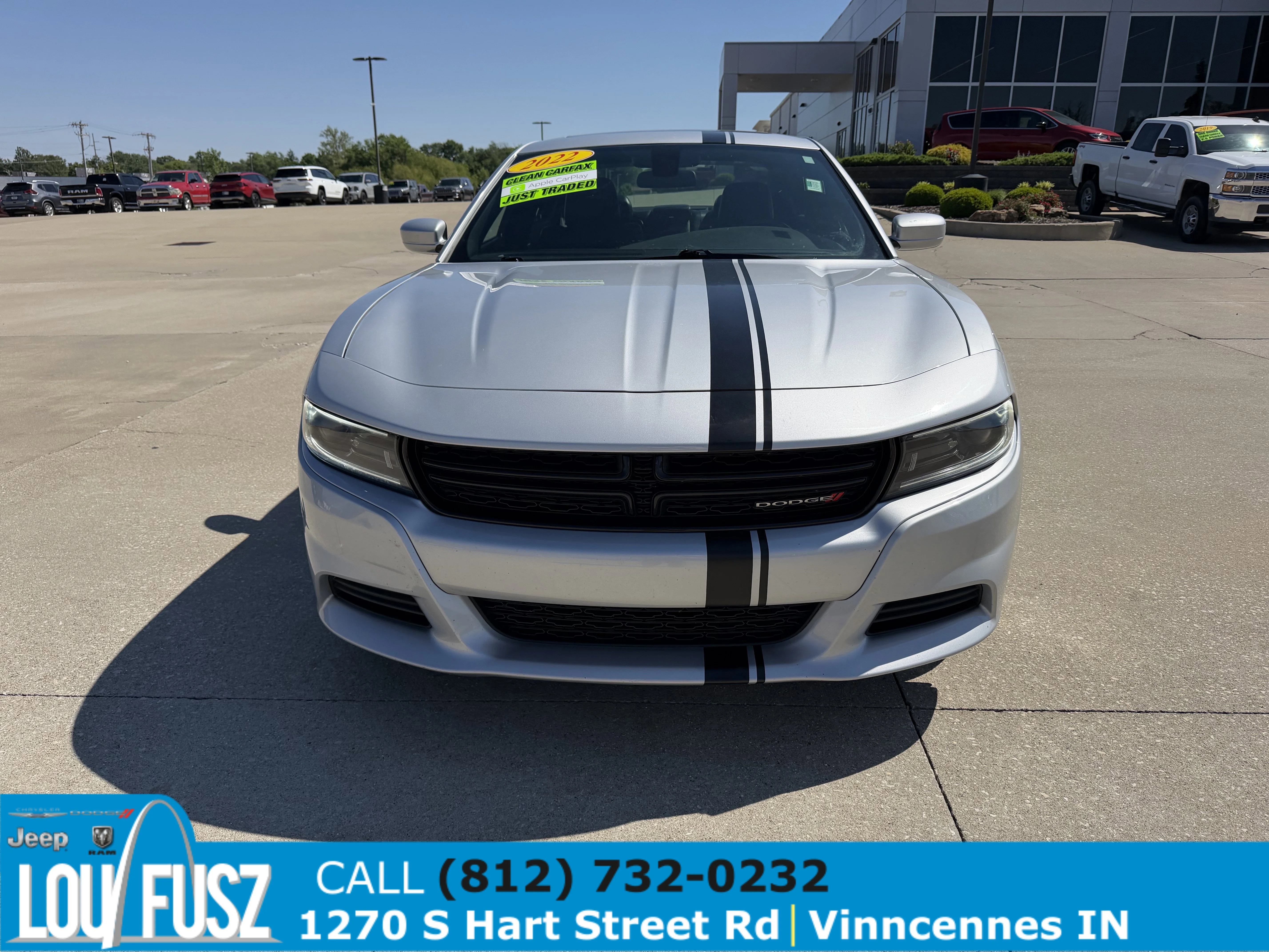Used 2022 Dodge Charger SXT with VIN 2C3CDXBG4NH109850 for sale in Vincennes, IN