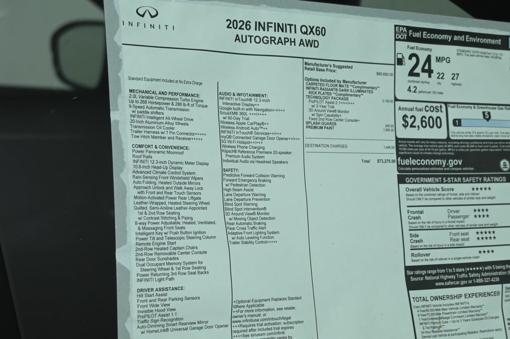 2026 INFINITI QX60 AUTOGRAPH - Photo 31