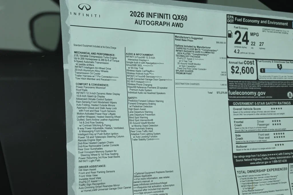 2026 INFINITI QX60 AUTOGRAPH - Photo 31