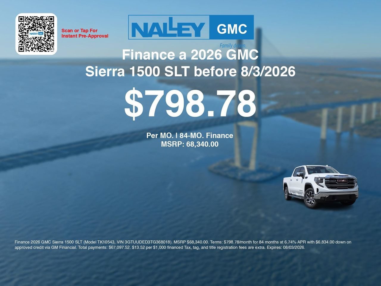 2026 GMC Sierra 1500 SLT - Photo 7