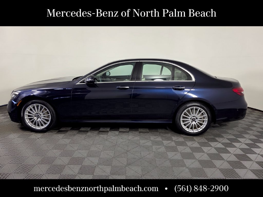 Certified Used 2023 Blue Mercedes-Benz E 450 image 3