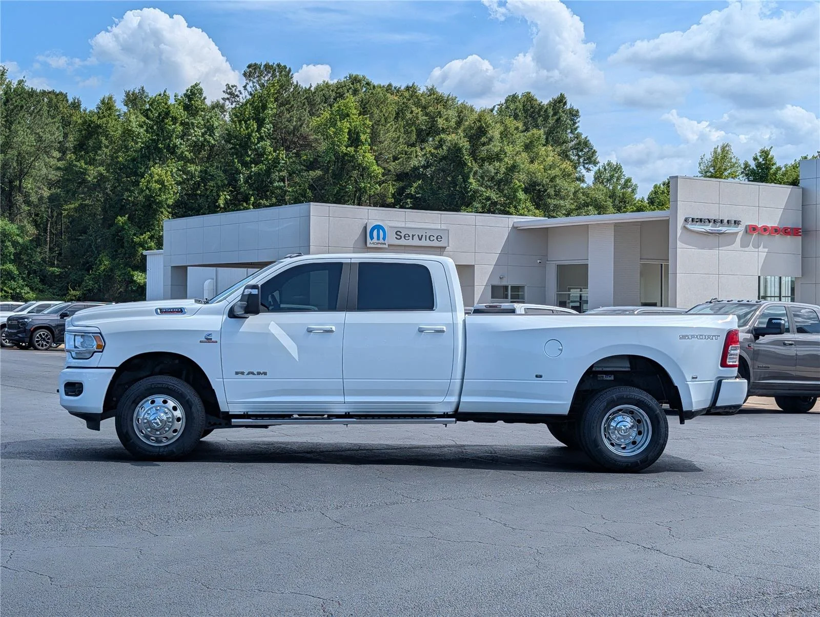 Used 2023 Bright White Clearcoat Ram Big Horn image 2