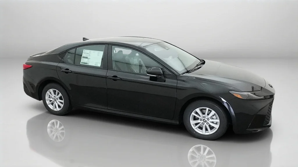 New 2026 Midnight Black Metallic Toyota LE image 6