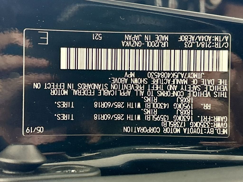 Used 2019 Midnight Black Metallic Toyota Base image 34
