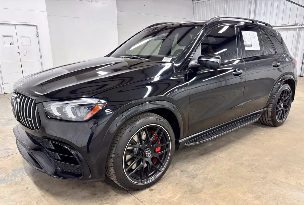 Used 2022 Black Mercedes-Benz GLE 63 S AMG® image 3