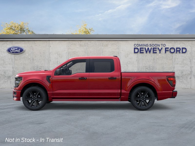 New 2026 Ruby Red Metallic Tinted Clearcoat Ford STX image 3