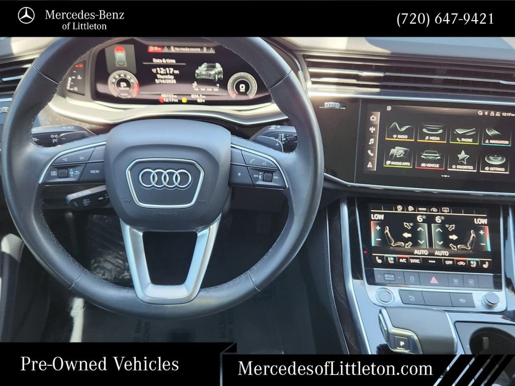Used 2021 Blue Audi 55 Premium Plus image 28