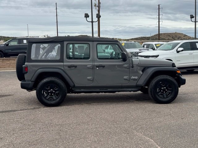 Used 2020 Gray Jeep Sport 4x4 image 6