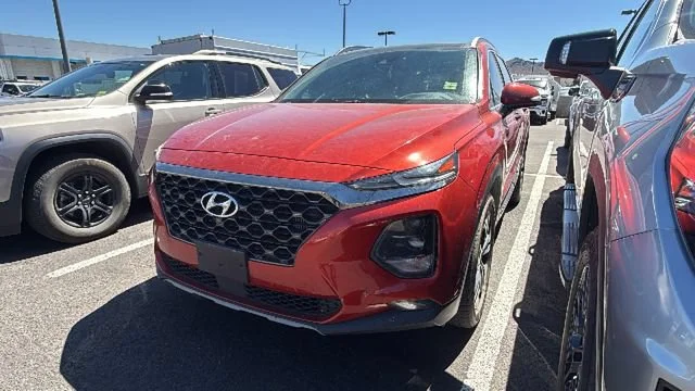 Used 2019 Orange Hyundai Ultimate 2.0T image 1