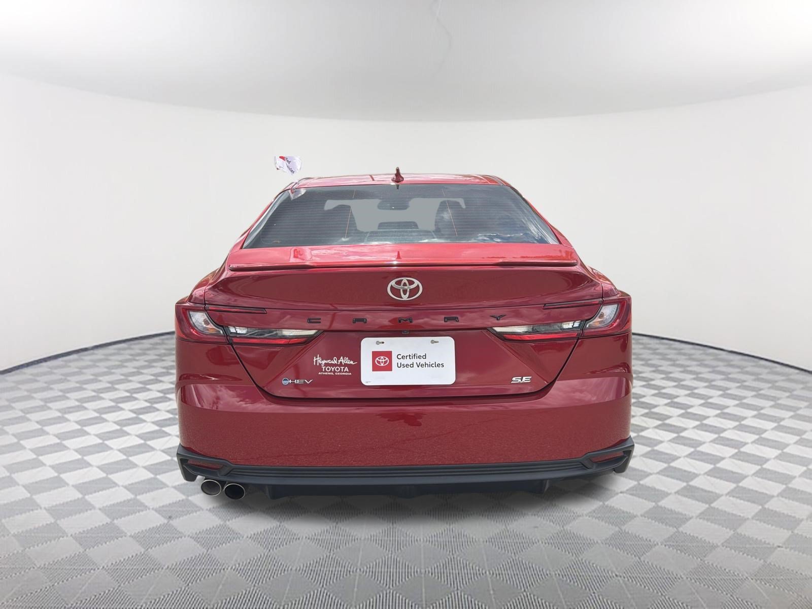 Certified Used 2025 Supersonic Red Toyota SE image 15