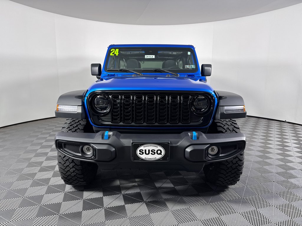 Used 2024 Jeep Wrangler 4xe Willys 4XE with VIN 1C4RJXN62RW187648 for sale in Wrightsville, PA