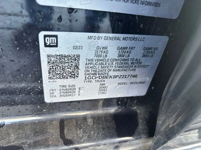 Used 2023 Gray Chevrolet Custom image 14