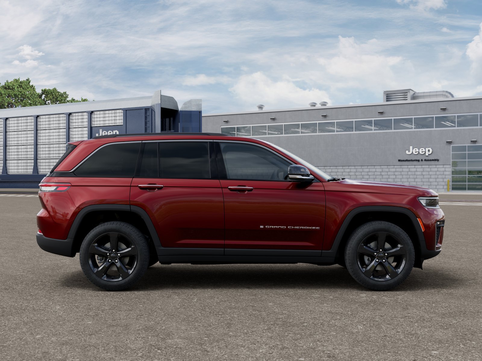 New 2026 Velvet Red Pearl-Coat Exterior Paint Jeep Limited image 32