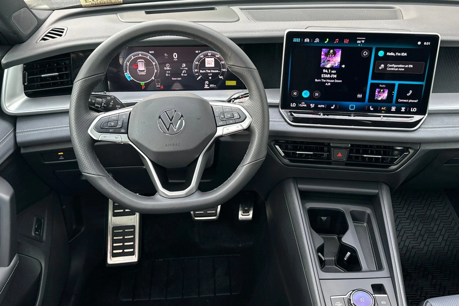 New 2026 Gray Volkswagen 2.0T SE R-Line Black image 12