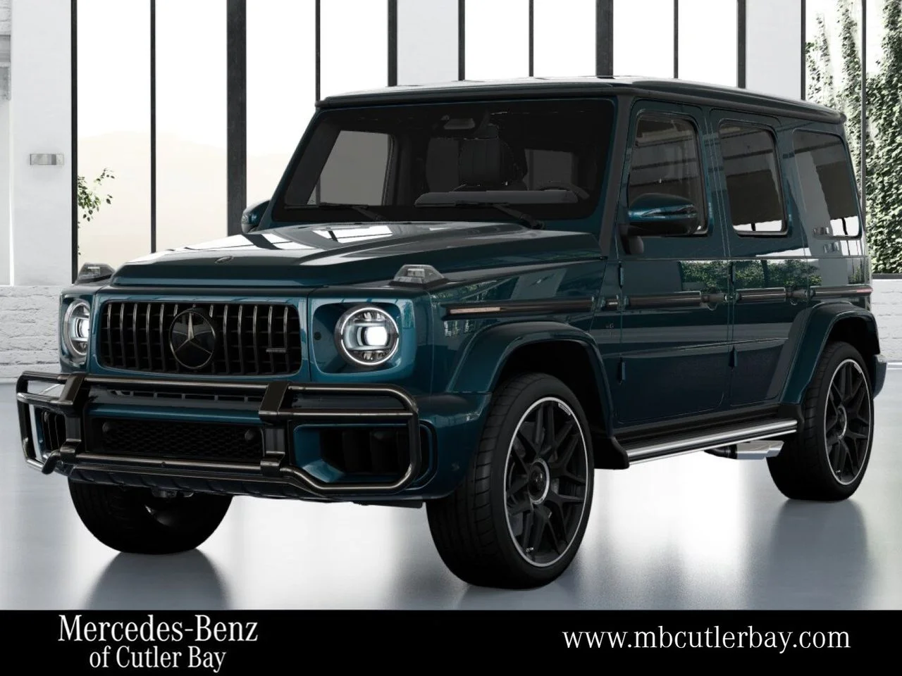 New 2027 MANUFAKTUR Sea Blue metallic Mercedes-Benz AMG® G 63 SUV image 1