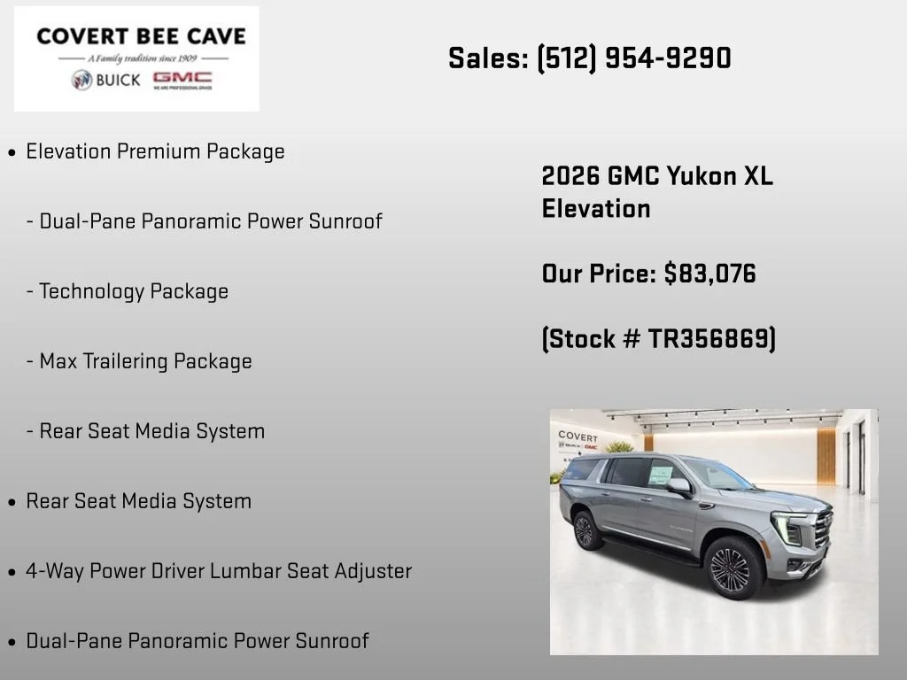 New 2026 Sterling Metallic GMC Elevation image 25