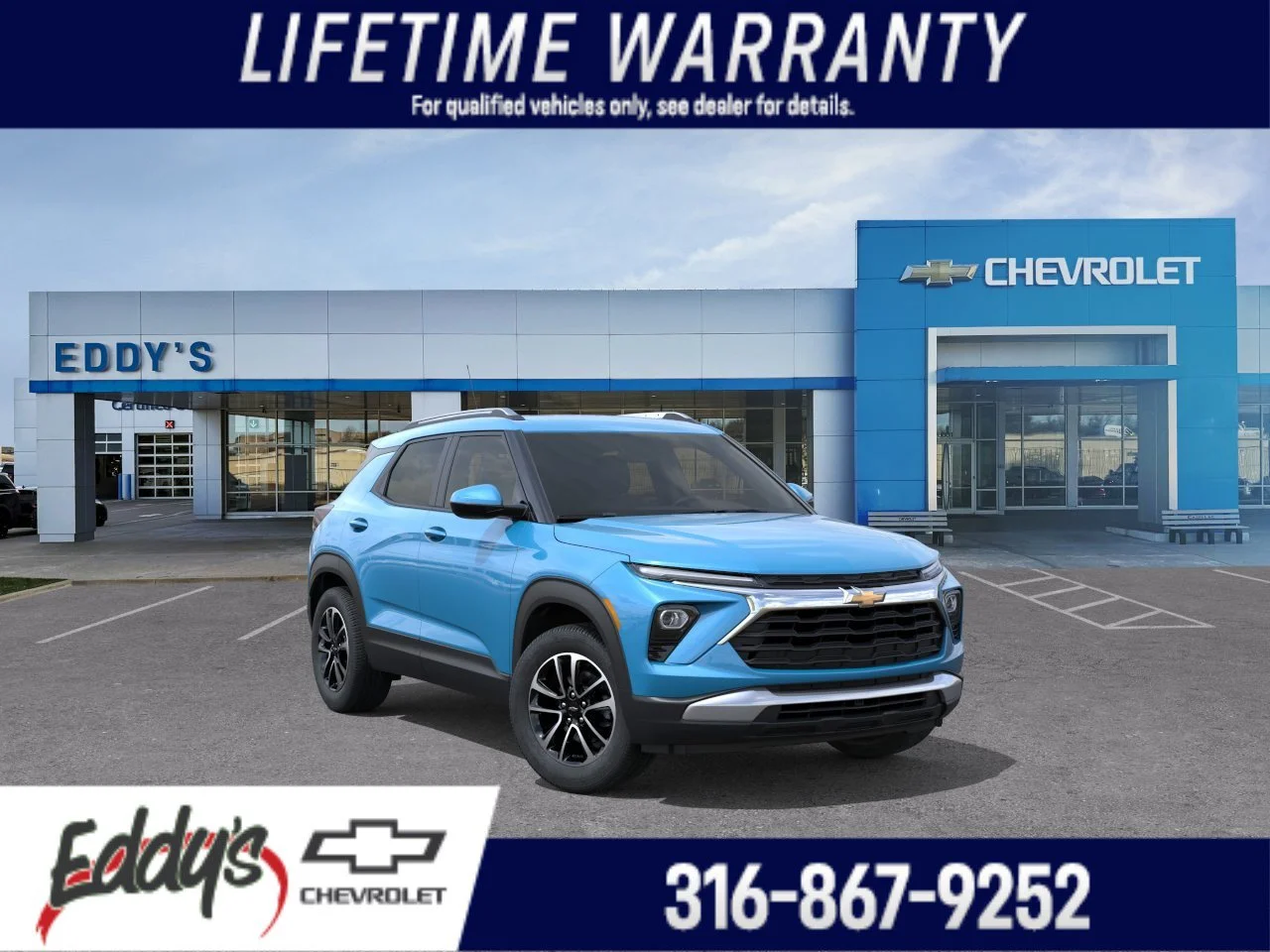 New 2026 Marina Blue Metallic Chevrolet LT image 1