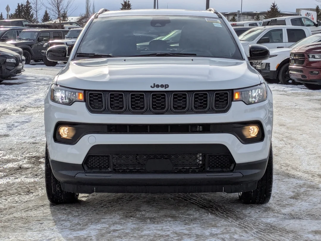 New 2026 White Jeep North - - 4x4 - Altitude Special Edition 18 inch Black Wheels & More! image 3