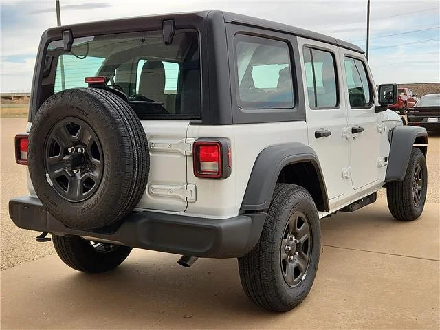 New 2026 White Jeep 4-DOOR SPORT image 4
