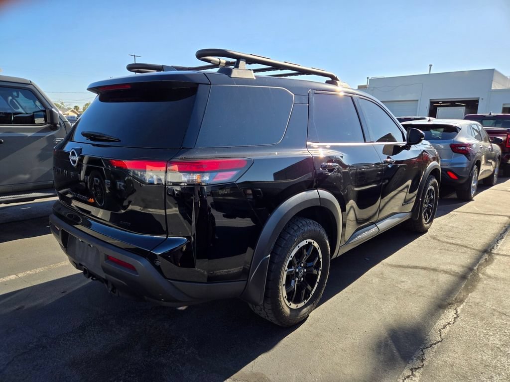 Used 2025 Super Black Nissan Rock Creek image 2
