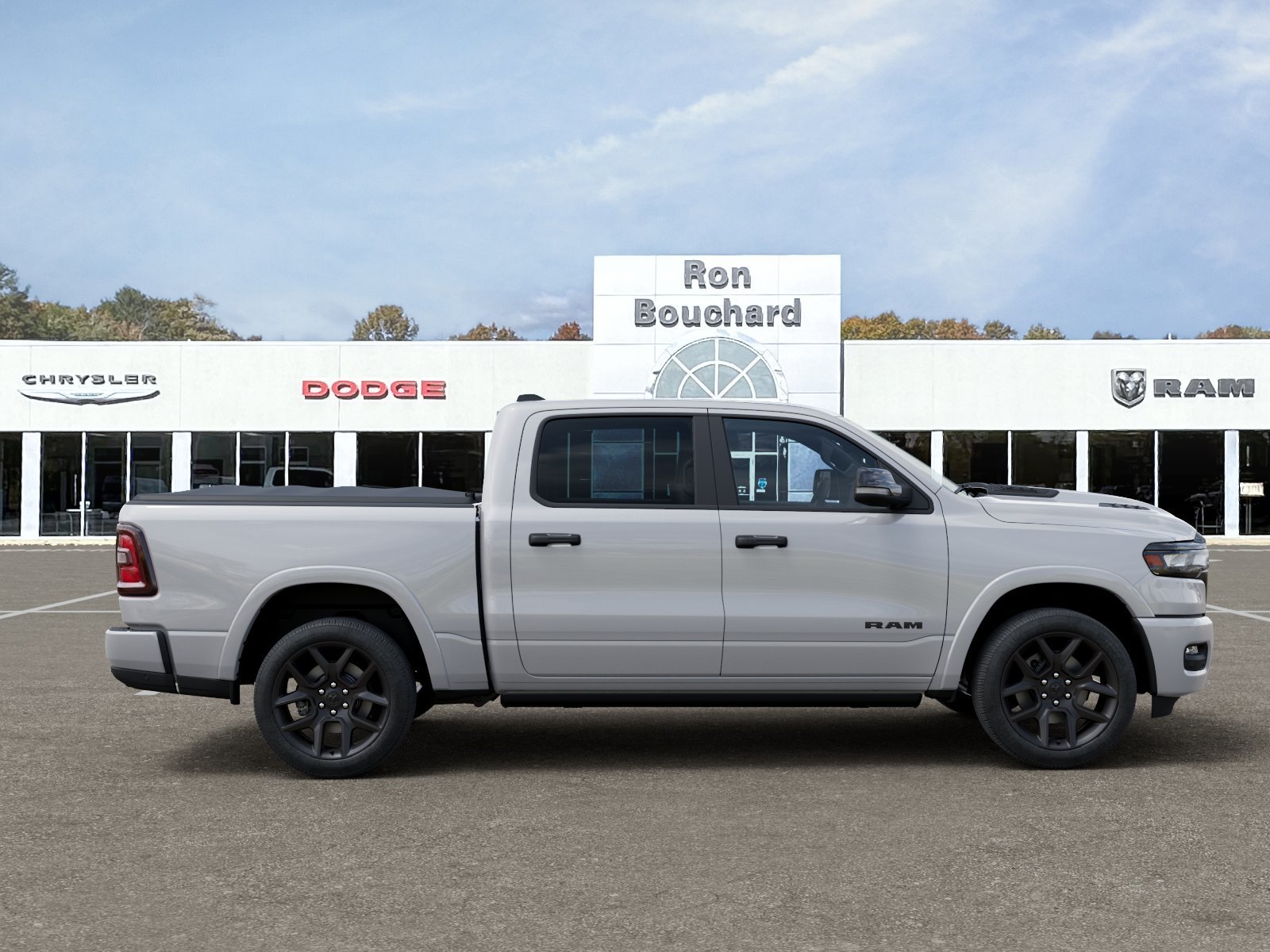 New 2026 Ivory White Tri-Coat Pearl-Coat Exterior Paint RAM Laramie image 21