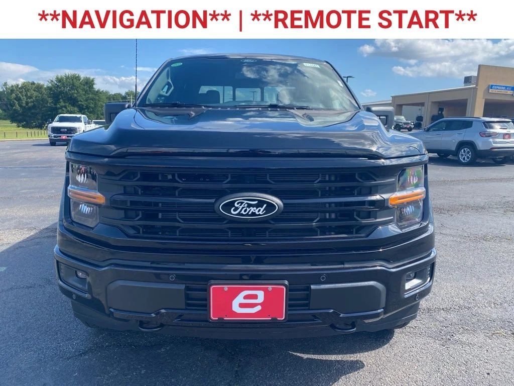New 2026 Agate Black Metallic Ford XLT image 2