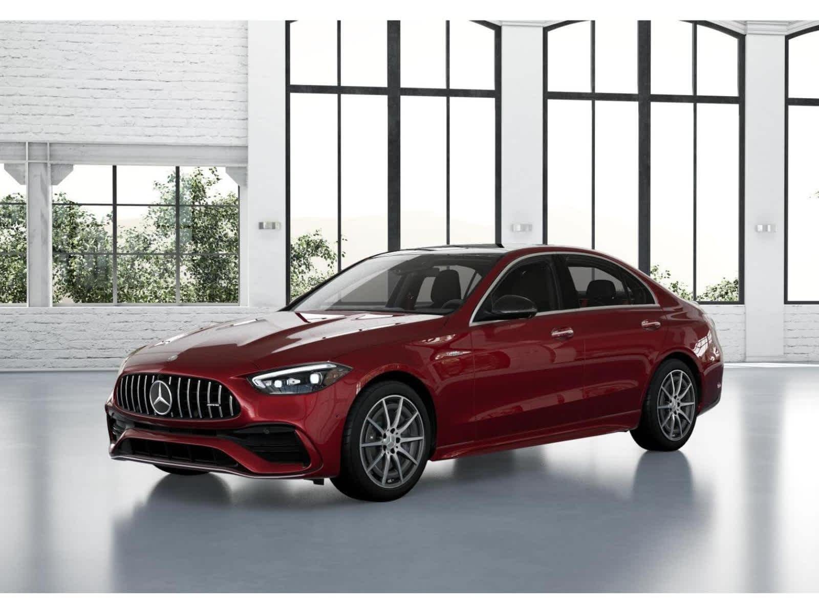 New 2026 MANUFAKTUR Patagonia Red Metallic Mercedes-Benz AMG® C 43 4MATIC® Sedan image 38