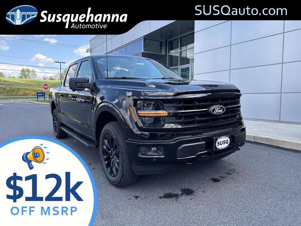 New 2026 Agate Black Metallic Ford XLT image 1