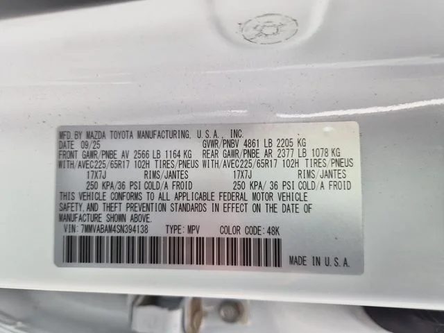 Certified Used 2025 Beige Mazda 2.5 S Select Package image 25