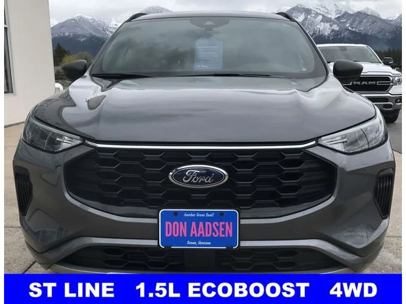 Certified Used 2024 CARBONIZED GRAY METALLIC Ford ST-Line image 2
